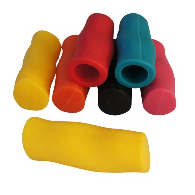 food grade silicone rubber anti slip grip anti scalding holder  heat insulating handle