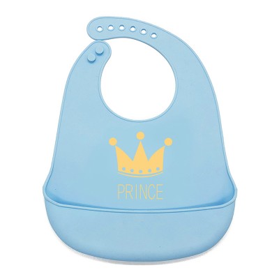 Food Grade Waterproof Silicone Baby Bib Three-dimensional Moistureproof