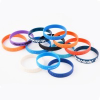 Hot Sale Rubber Wrist bands Custom Silicone Bracelet