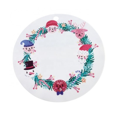 Custom Printing Silicone Round Placemat